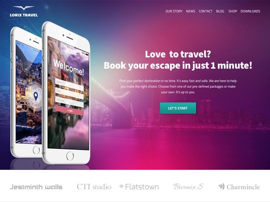 Clarina theme screenshot