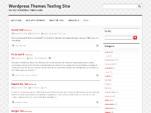 Clean and Clear theme screenshot