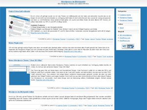 Clear SEO Blue (eng) theme screenshot