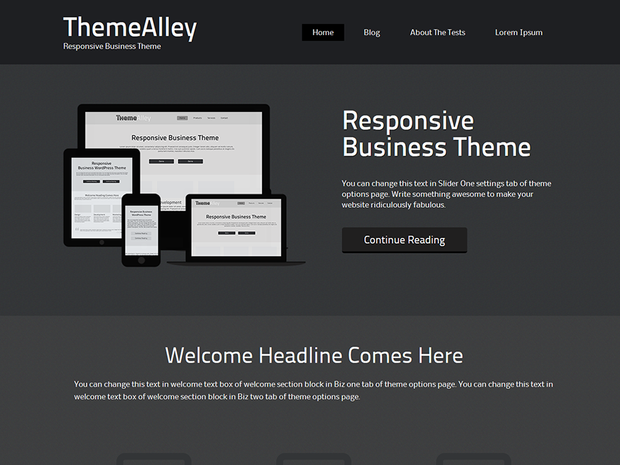 Cleo theme screenshot