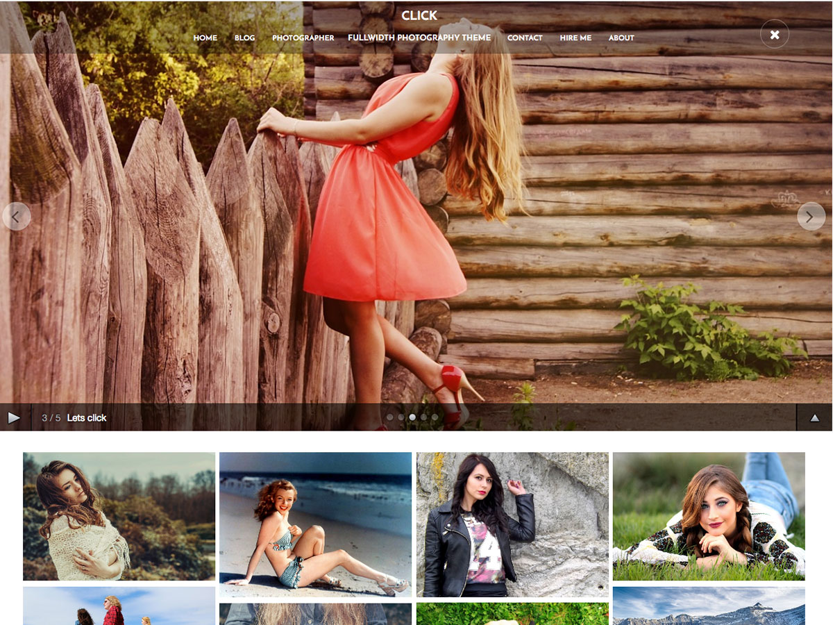 Click theme screenshot