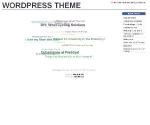 CloudClutter theme screenshot