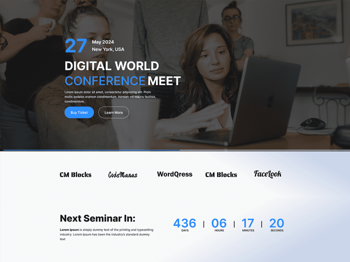 CM Zoom theme screenshot