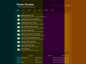 Color Shading theme screenshot