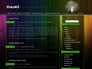 Color3 theme screenshot