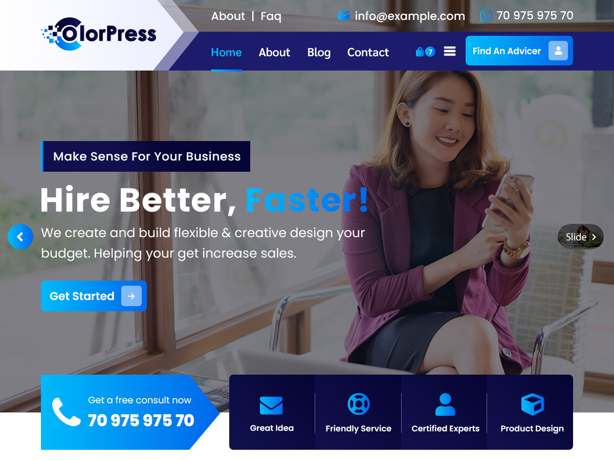 ColorPress theme screenshot