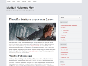Comet theme screenshot