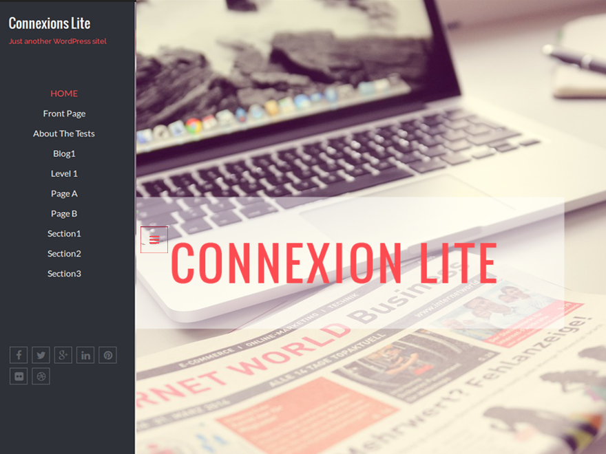 Connexions Lite theme screenshot