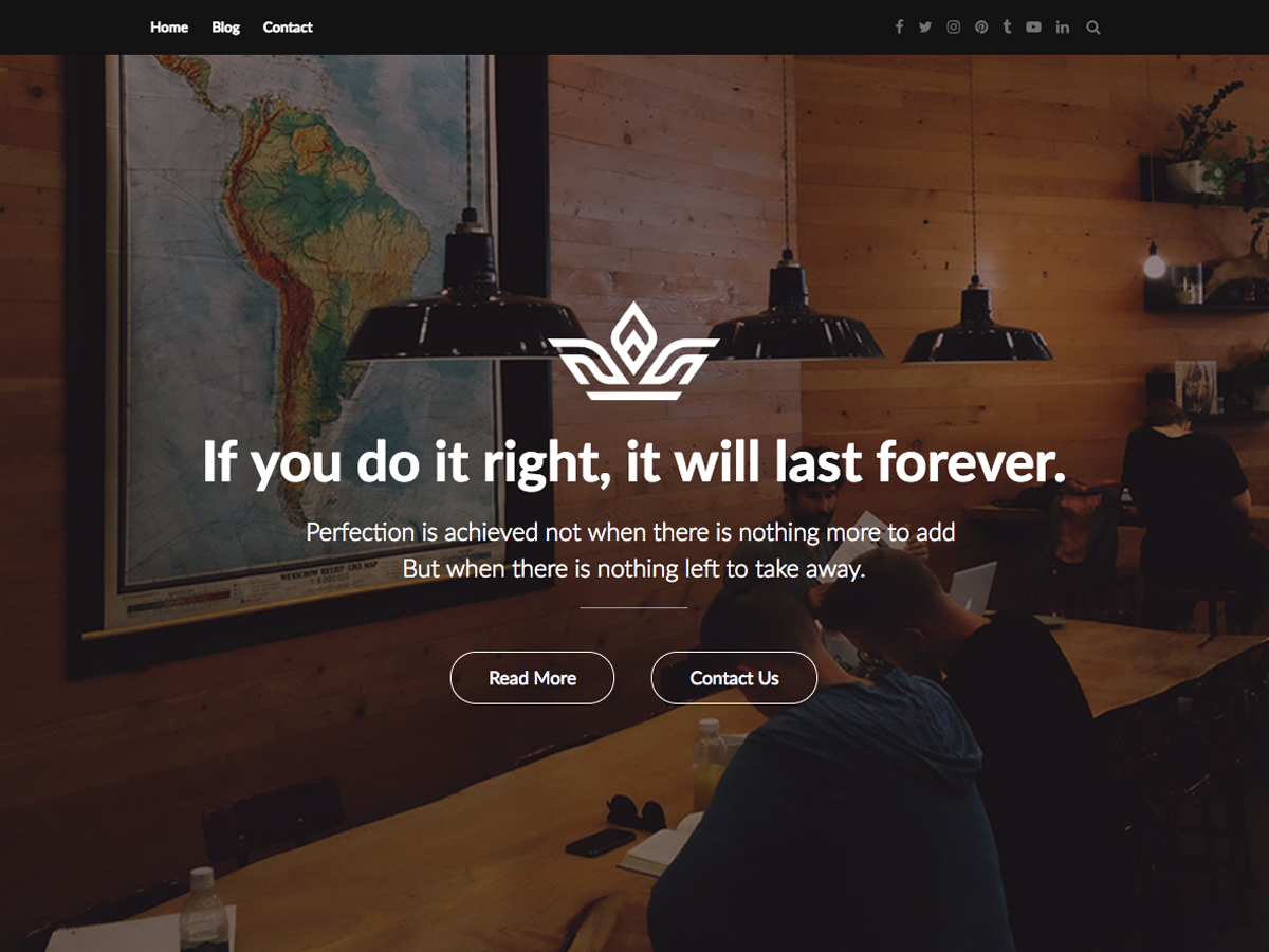 Corporatebits theme screenshot
