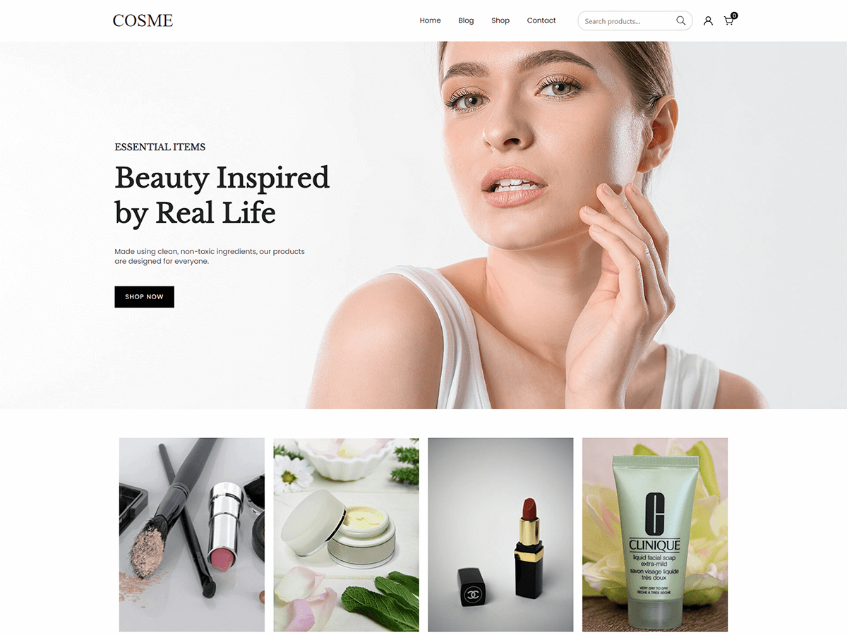 Cosme theme screenshot