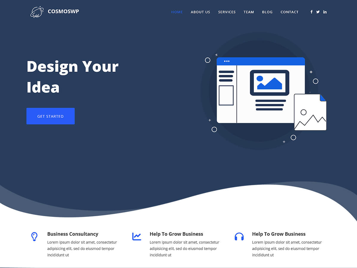 CosmosWP theme screenshot