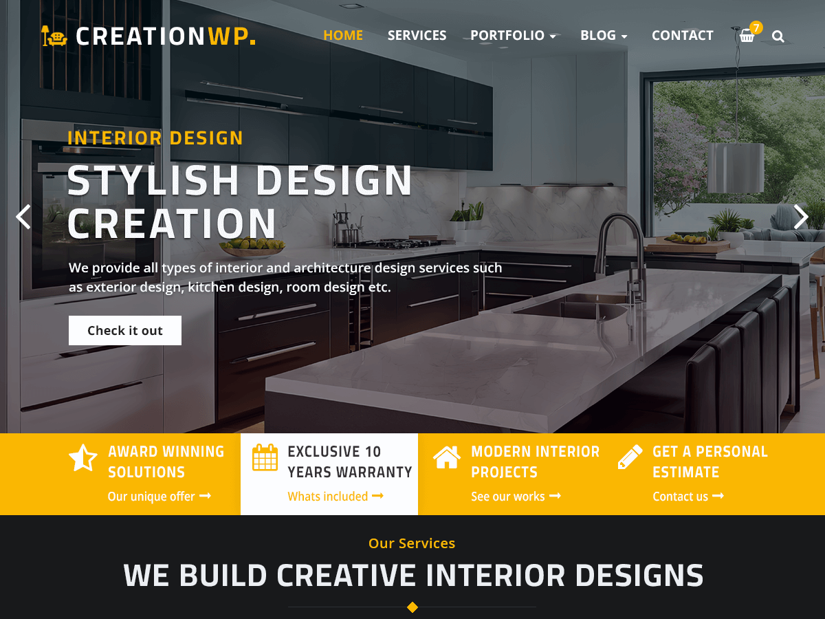 CreationWP theme screenshot