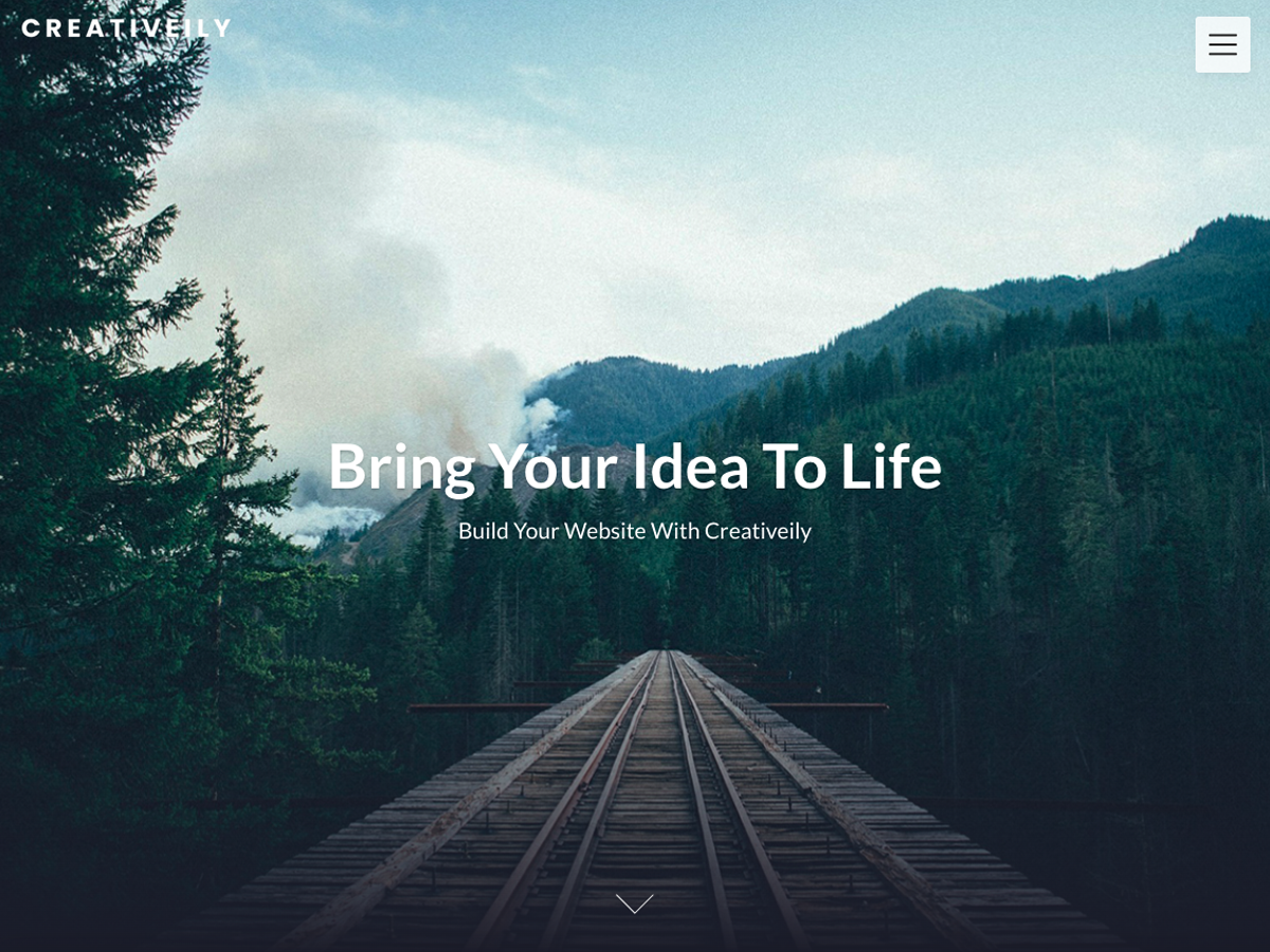 Creativeily theme screenshot