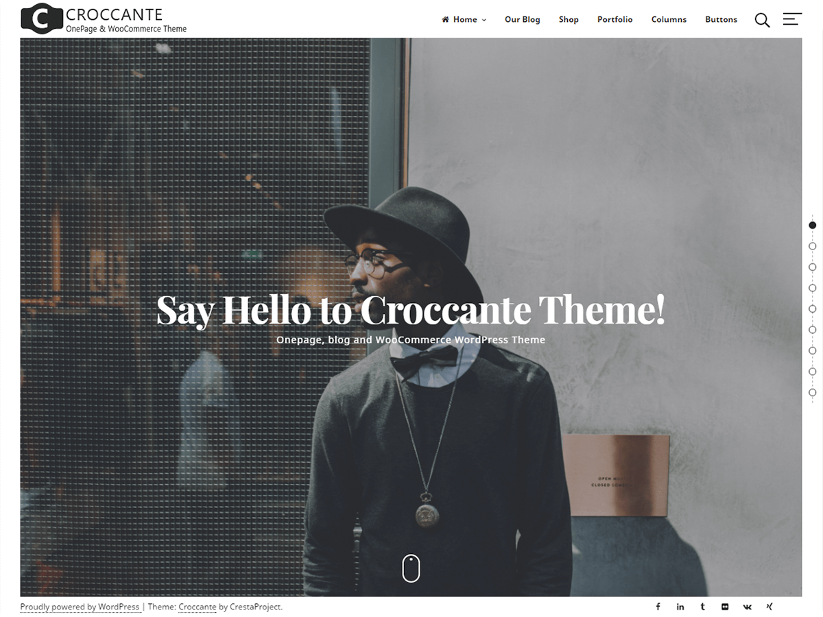 Croccante theme screenshot