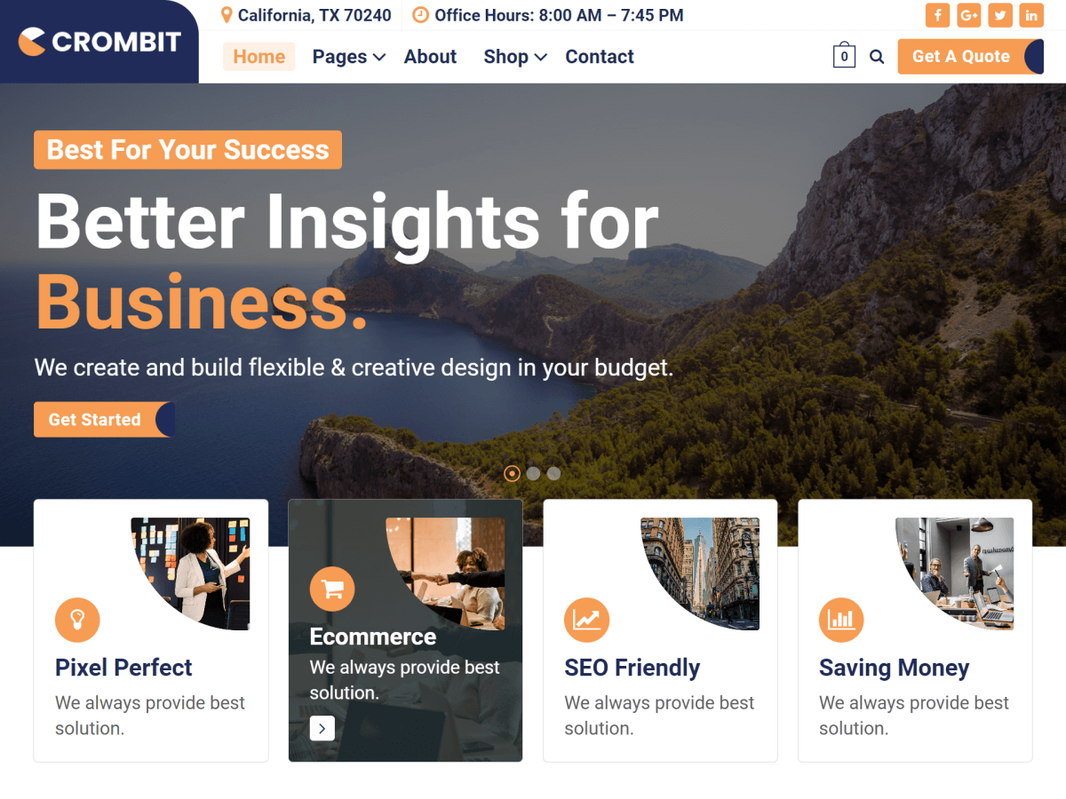 Crombit theme screenshot