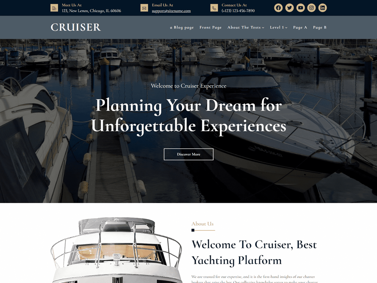 Cruiser theme screenshot