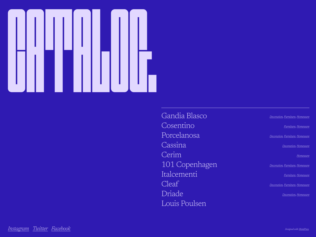 CTLG theme screenshot