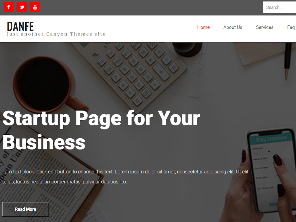 Danfe theme screenshot