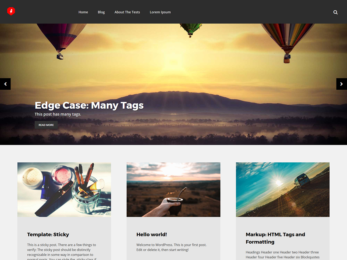 dapza theme screenshot