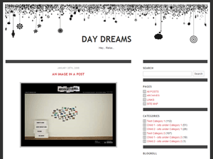 Daydreams theme screenshot