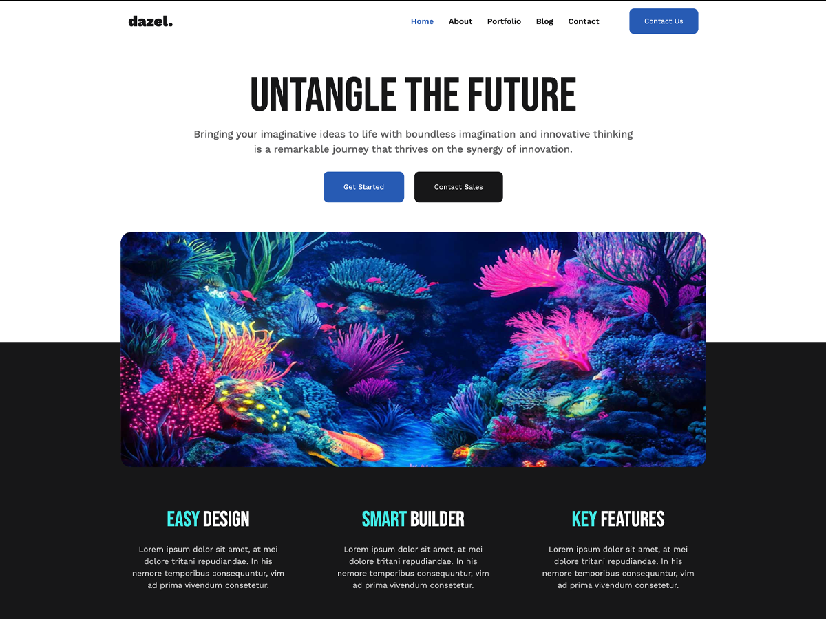 Dazel theme screenshot