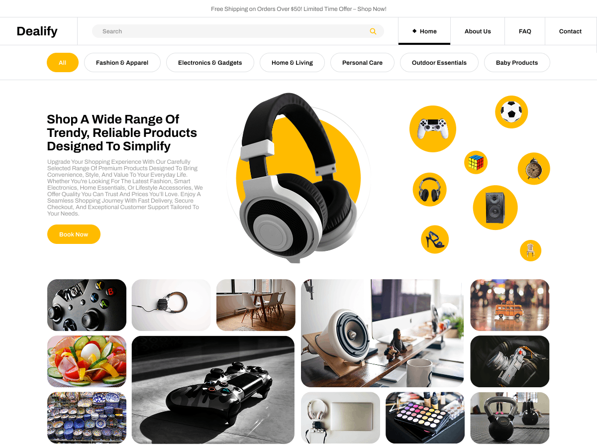 Deals Store theme screenshot