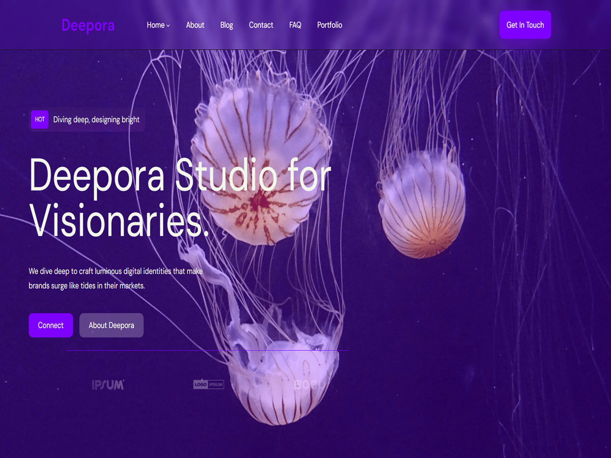 Deepora theme screenshot