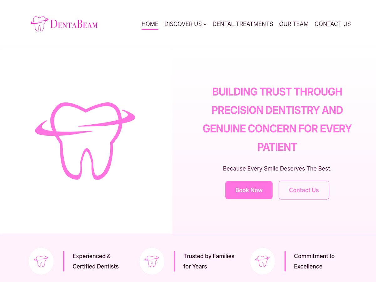 DentaBeam theme screenshot