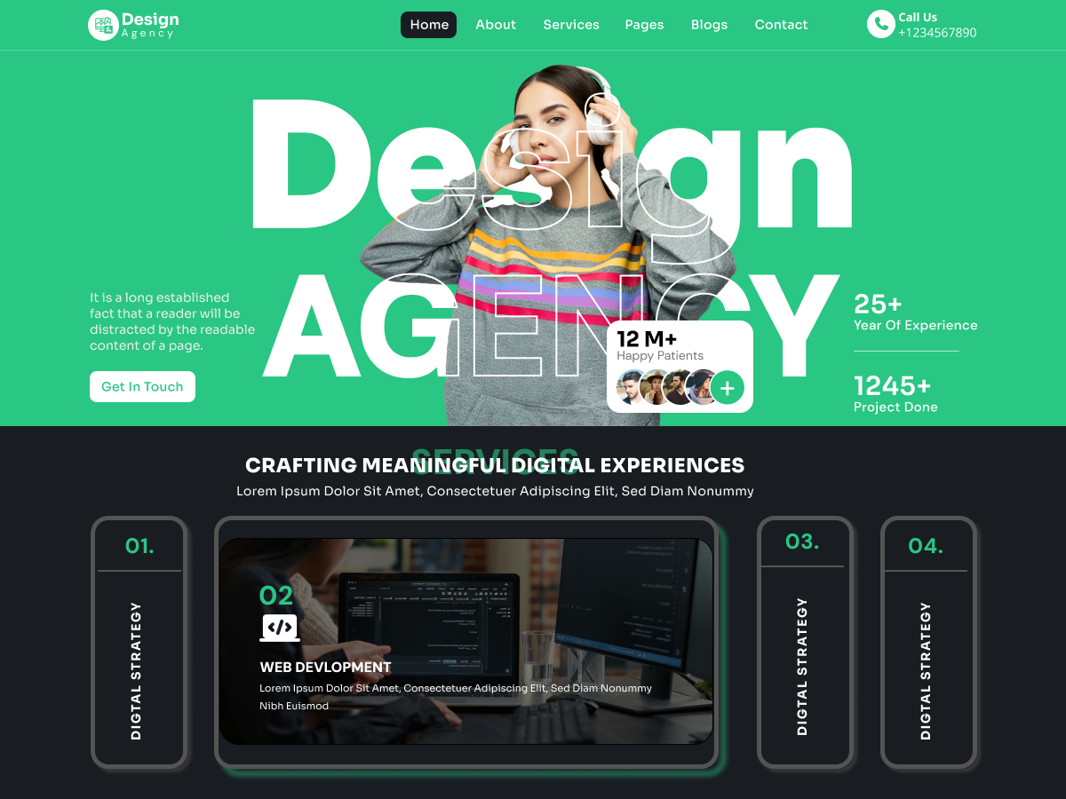 Design Studio theme screenshot