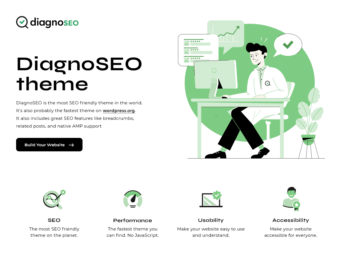 DiagnoSEO theme screenshot