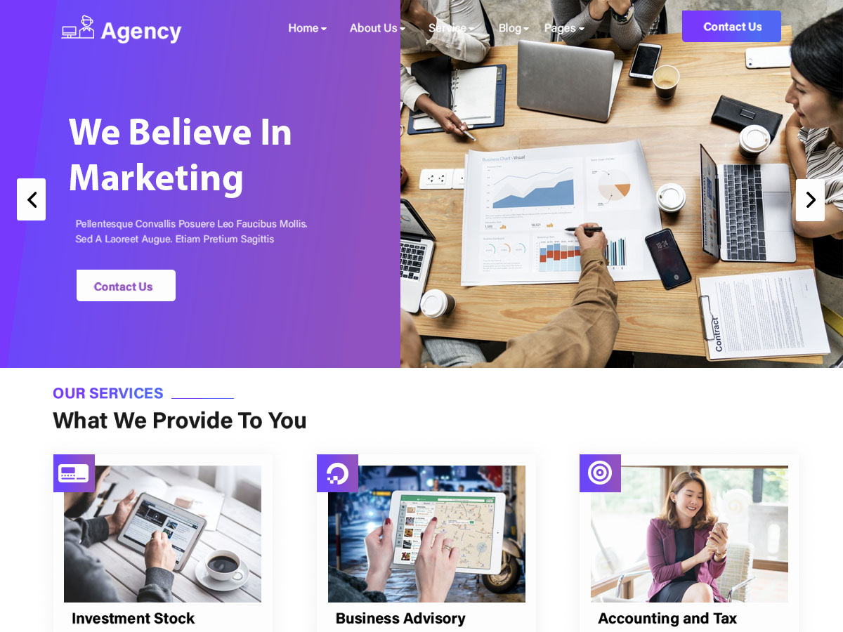 Digital Marketing Agency theme screenshot