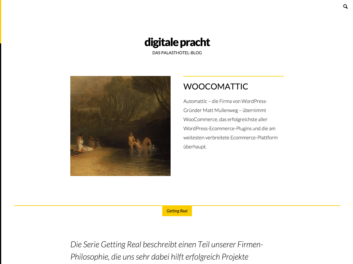 digitale Pracht theme screenshot