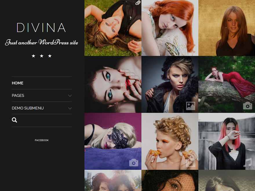 Divina theme screenshot