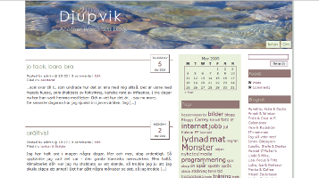 Djupvik theme screenshot