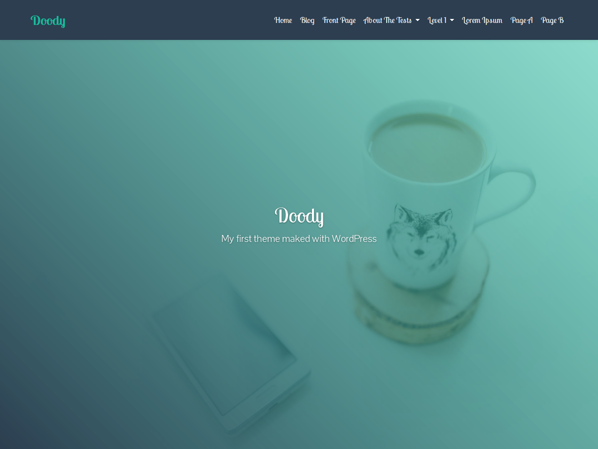 Doody theme screenshot