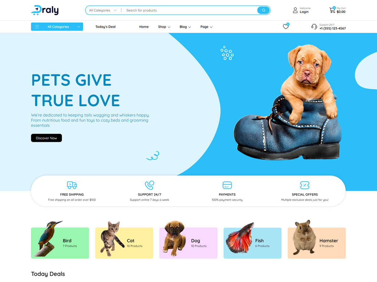 Draly Dropshipping Starter theme screenshot