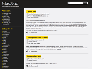 Drochilli theme screenshot