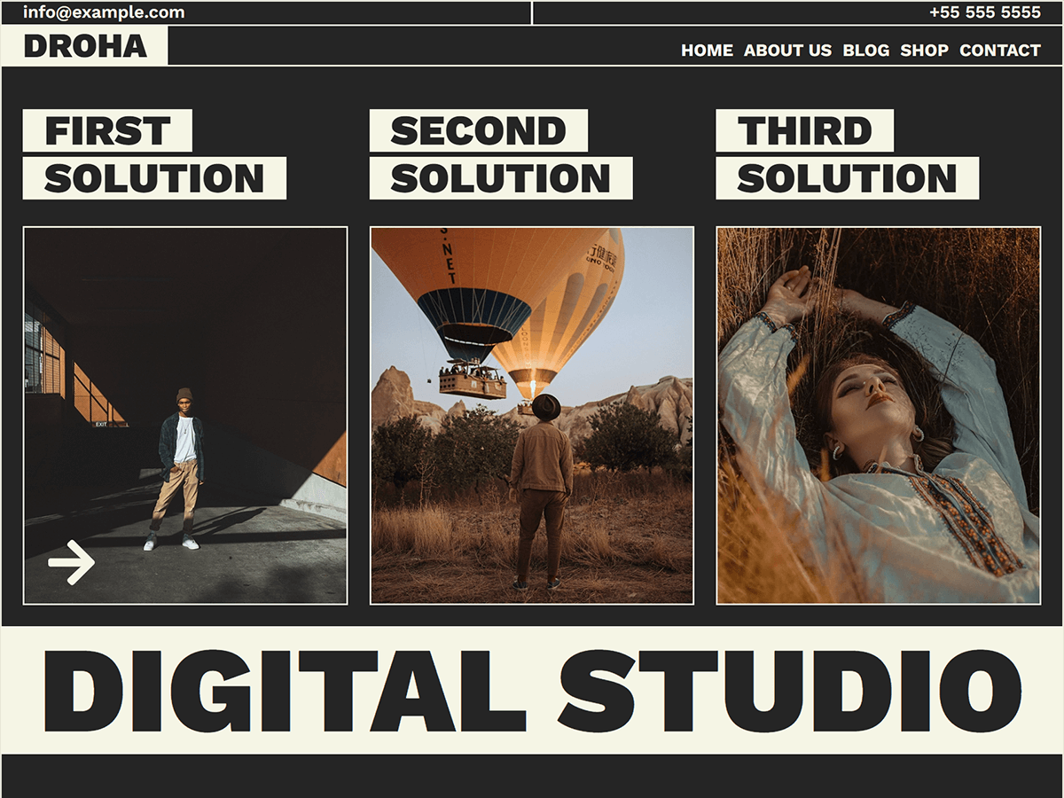 Droha theme screenshot