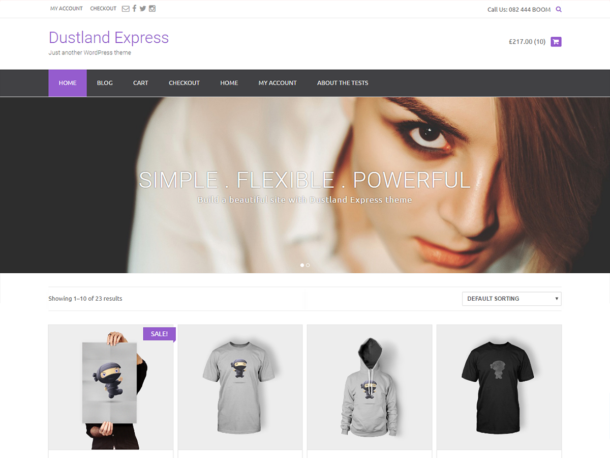 Dustland Express theme screenshot