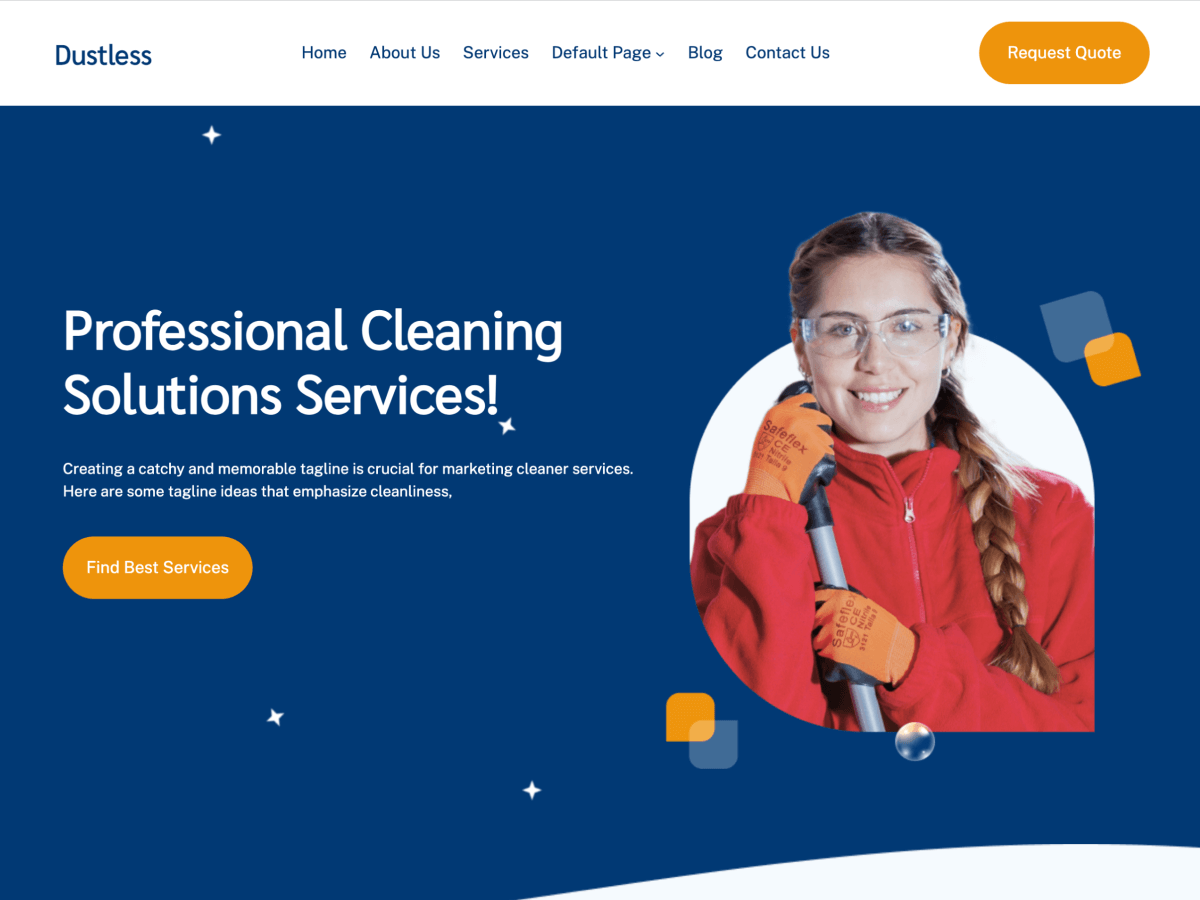 Dustless theme screenshot