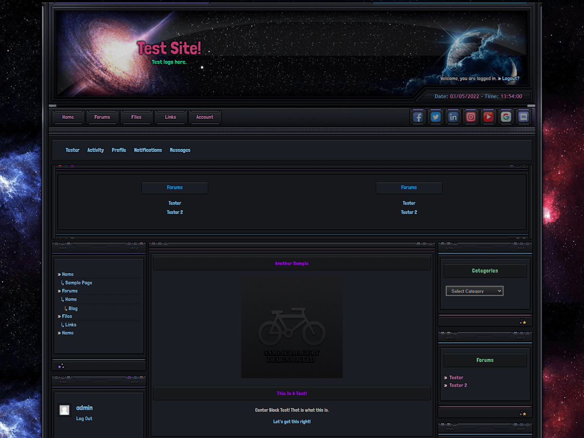 dw-cosmosv2 theme screenshot