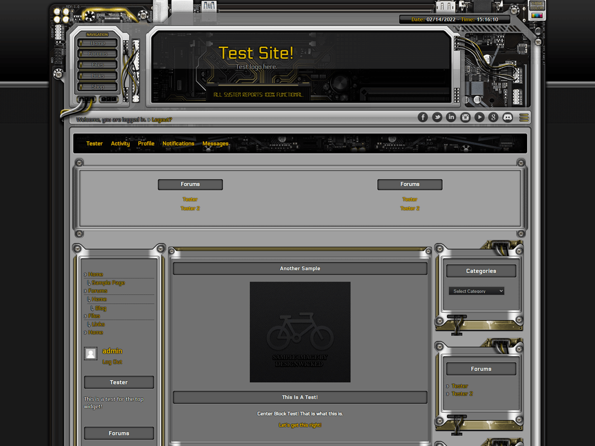dw-micronix theme screenshot