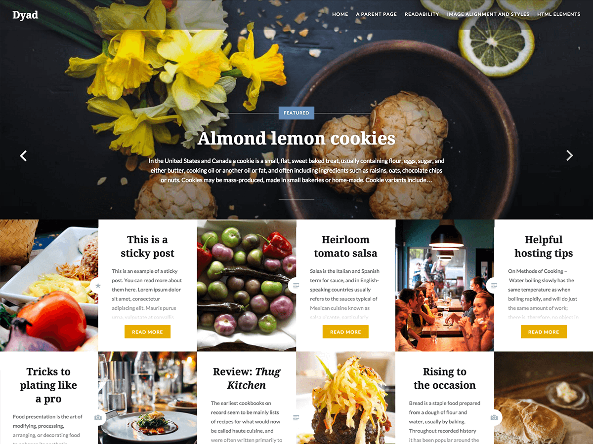 Dyad theme screenshot
