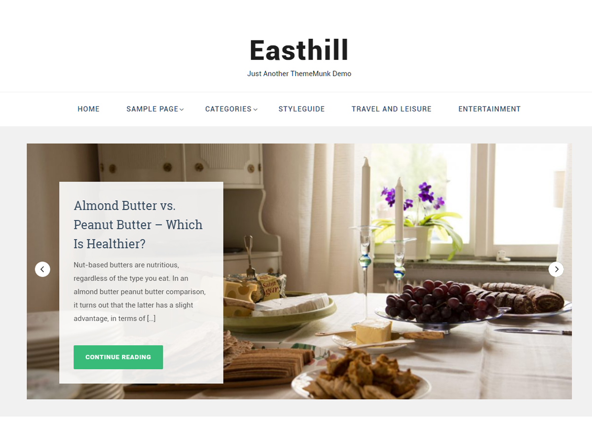 Easthill theme screenshot