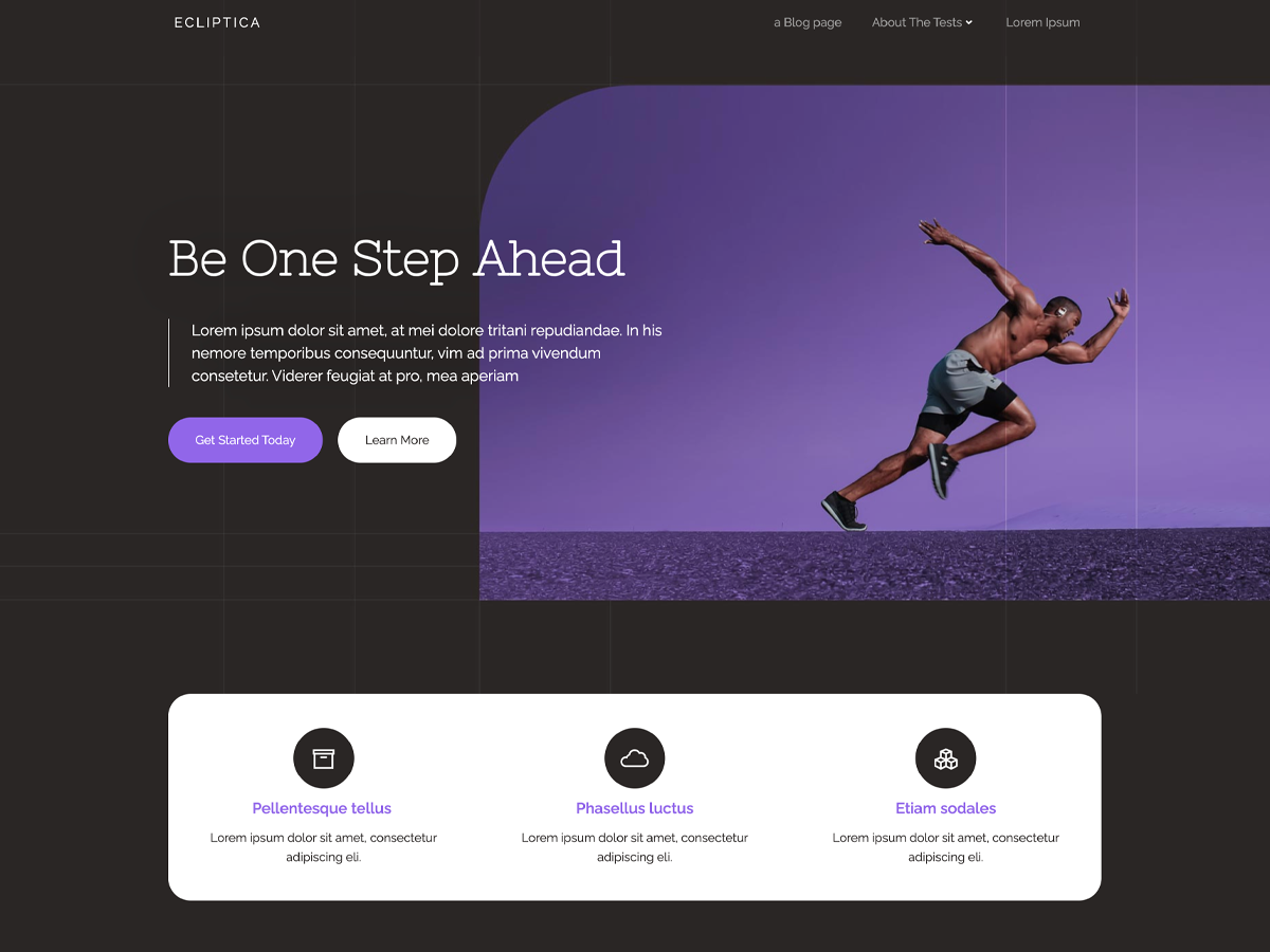 Ecliptica theme screenshot