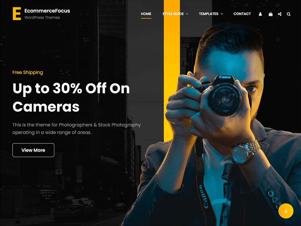 eCommerceFocus theme screenshot