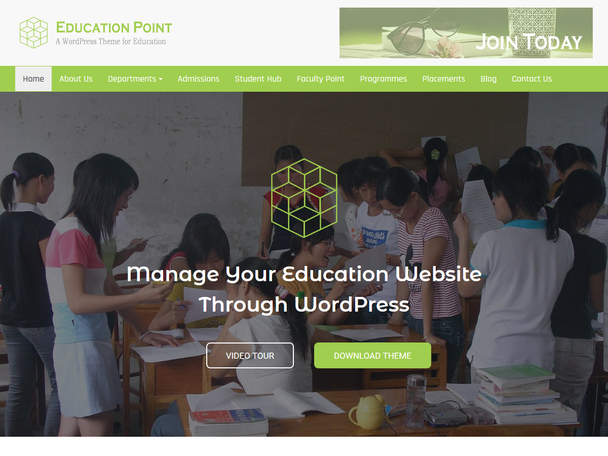 Education Point theme screenshot