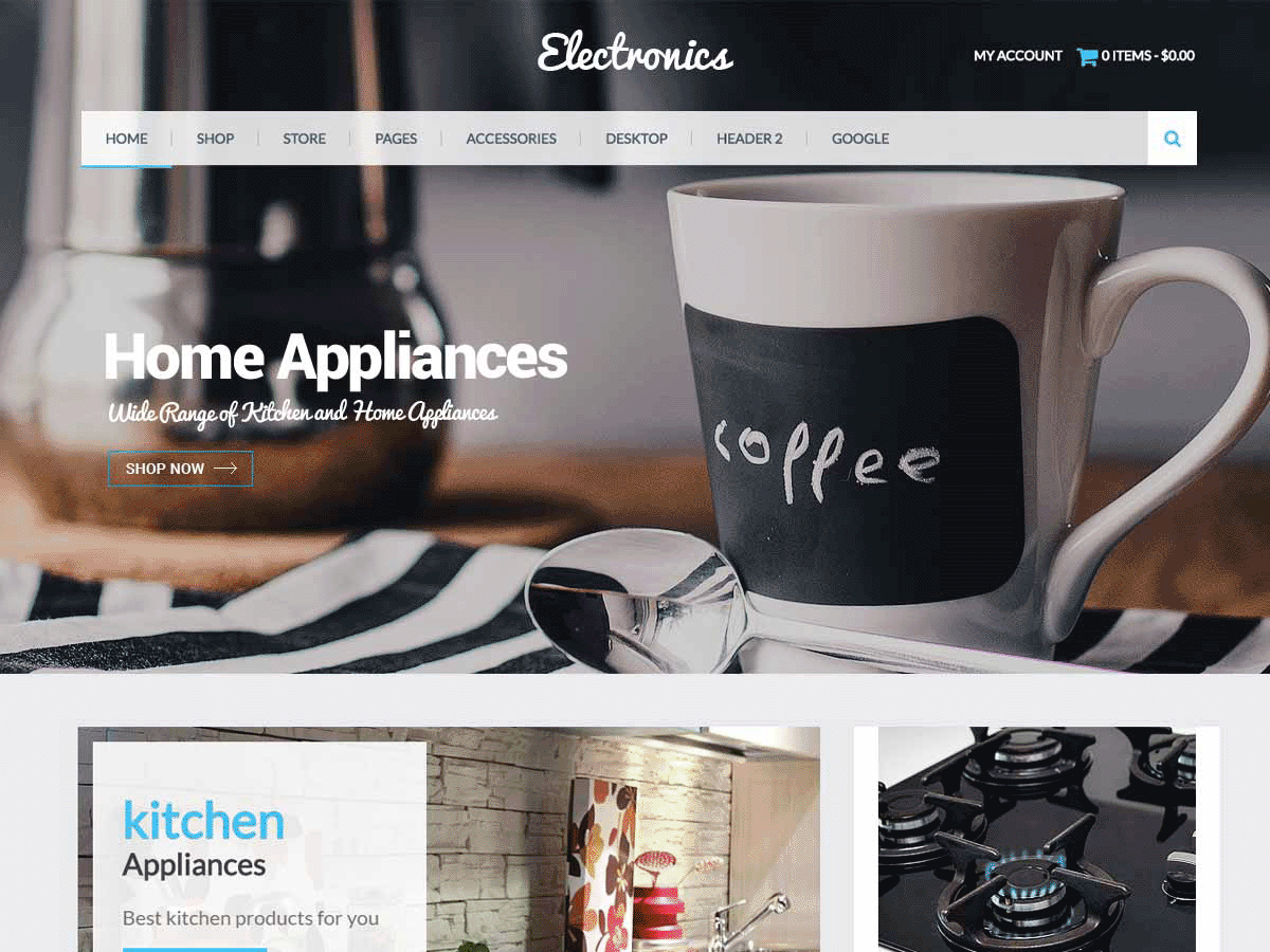 Eezy Store theme screenshot