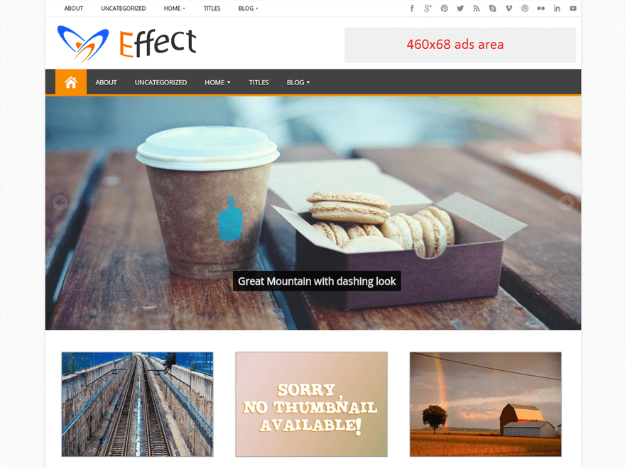 Effect theme screenshot