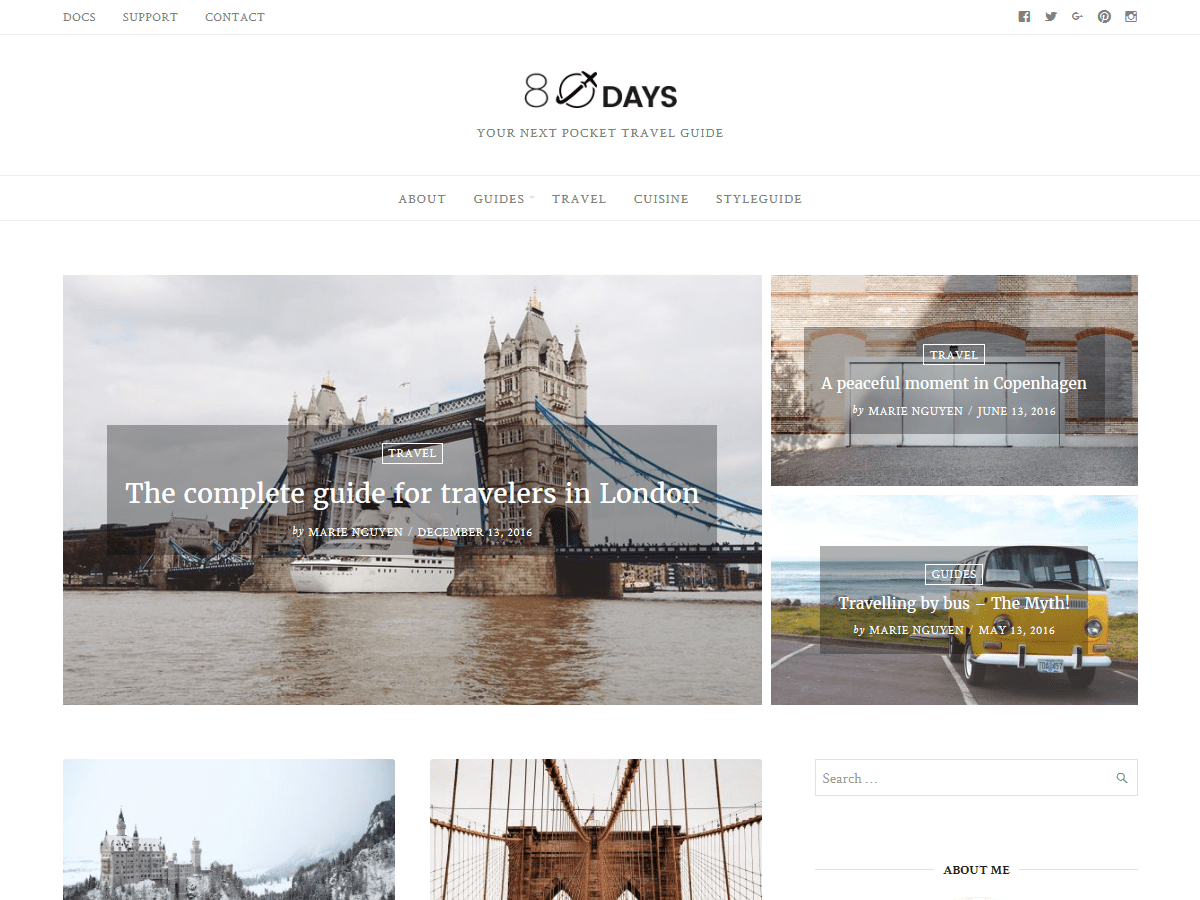 EightyDays Lite theme screenshot